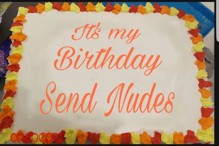 Turning 37 today! Check out this cake I made.