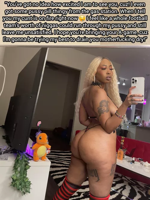 Turning herself into a Maneater 👀