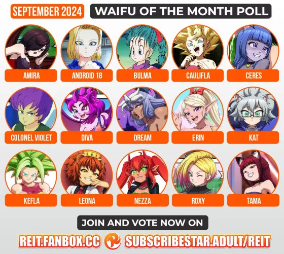 Waifu of the Month - Poll