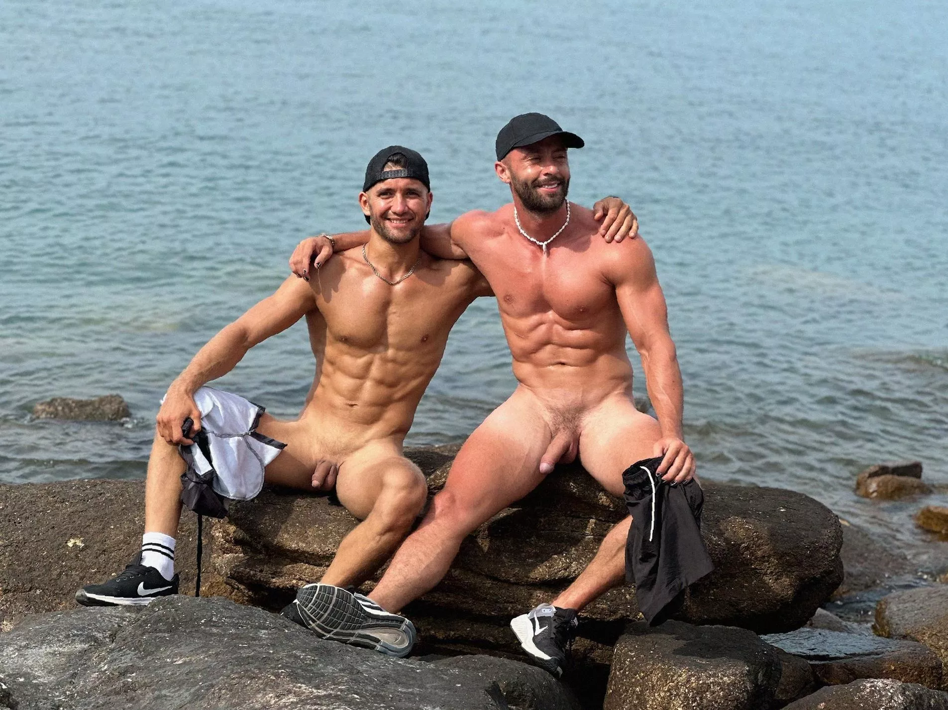 We just laughed when someone saw us doing naughty stuff.