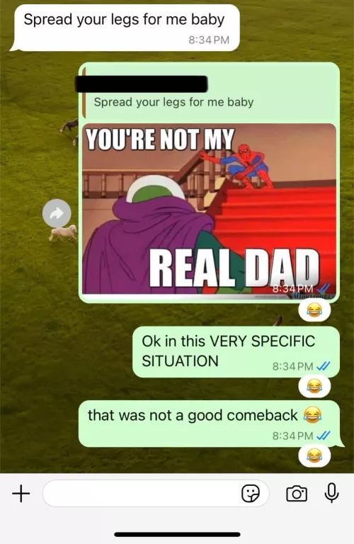 When bratting backfires 