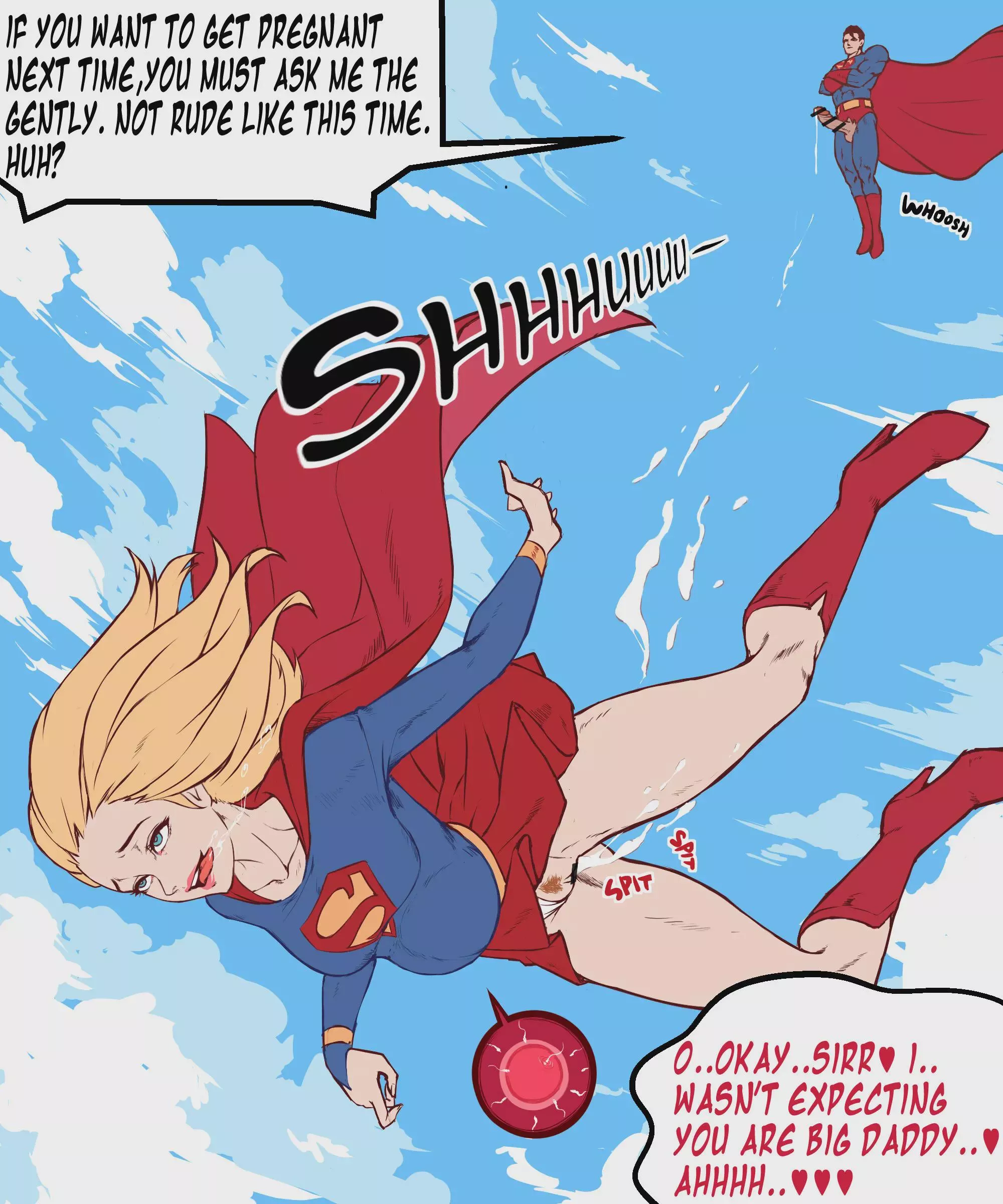 When kryptonian technology can repair the harmful effects of incest, Superman is free to reproduce with Supergirl as Adam and Eve [DC] (welch grape)