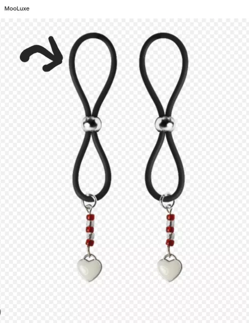 Where can I find these silicone rings to make nipple dangles?