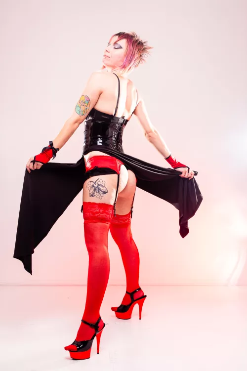 
Who's lining up to let me step on them with these heels? ;) 