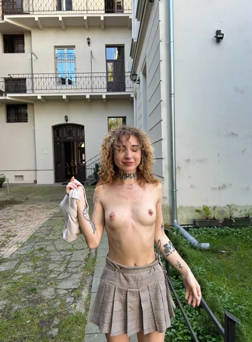 Why don't you suck my tits in the street