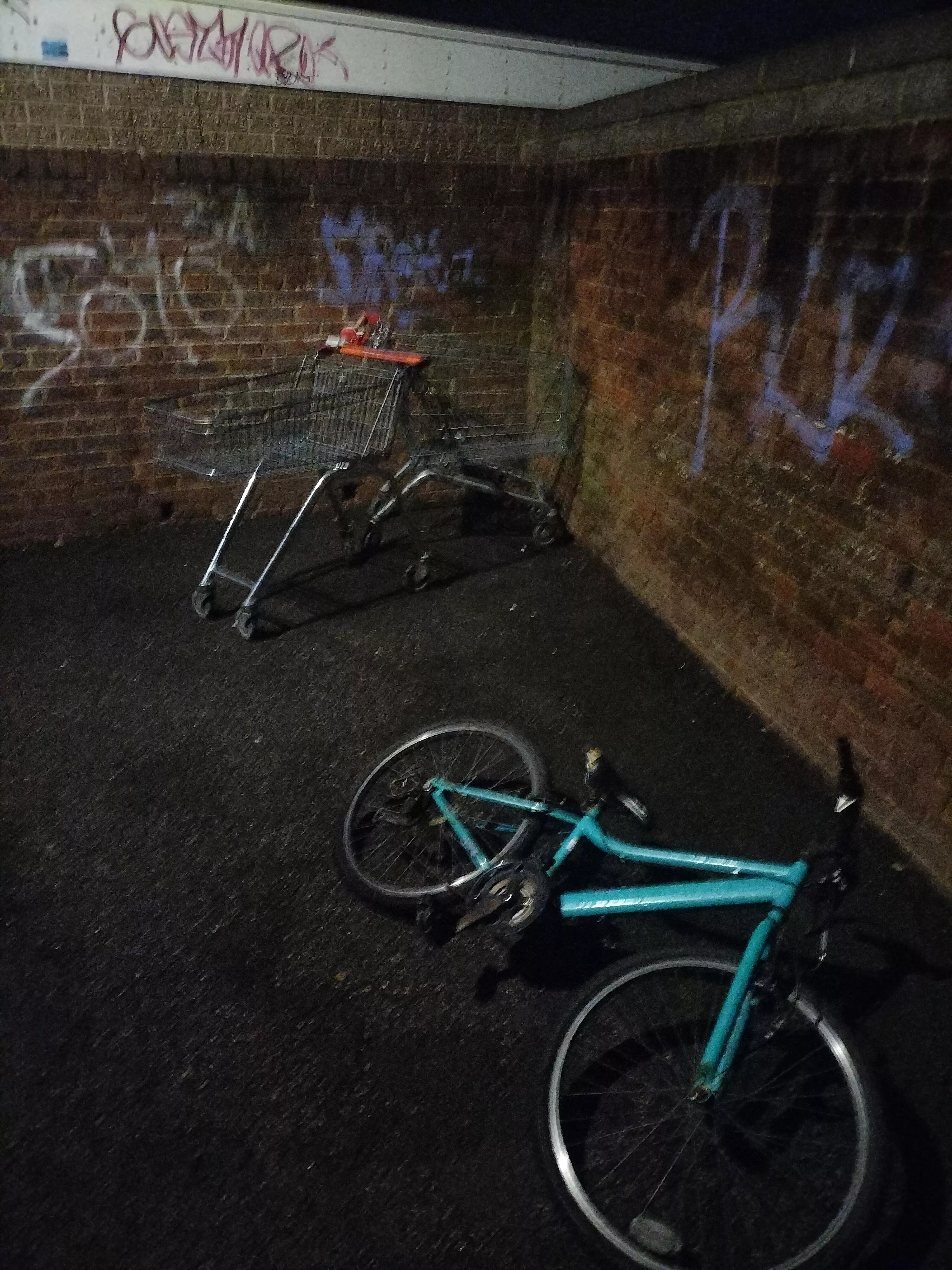 Witnessed some properly promiscuous trolley action last weekend on the Sunshine coast.