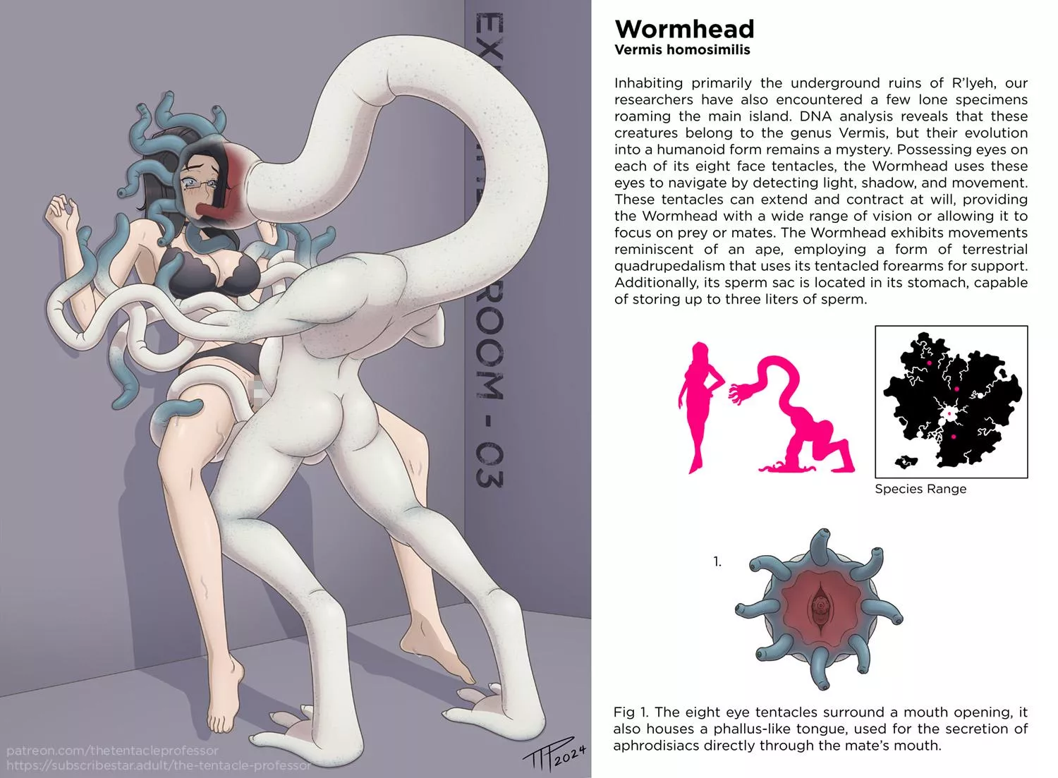 Wormhead; Vermis homosimilis (@TheTProfessor/The Tentacle Professor)