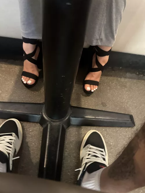 Would you sneak pics on our date of my white toes?