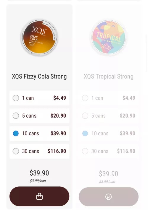 XQS Tropical Strong sold out.. is it any good? 