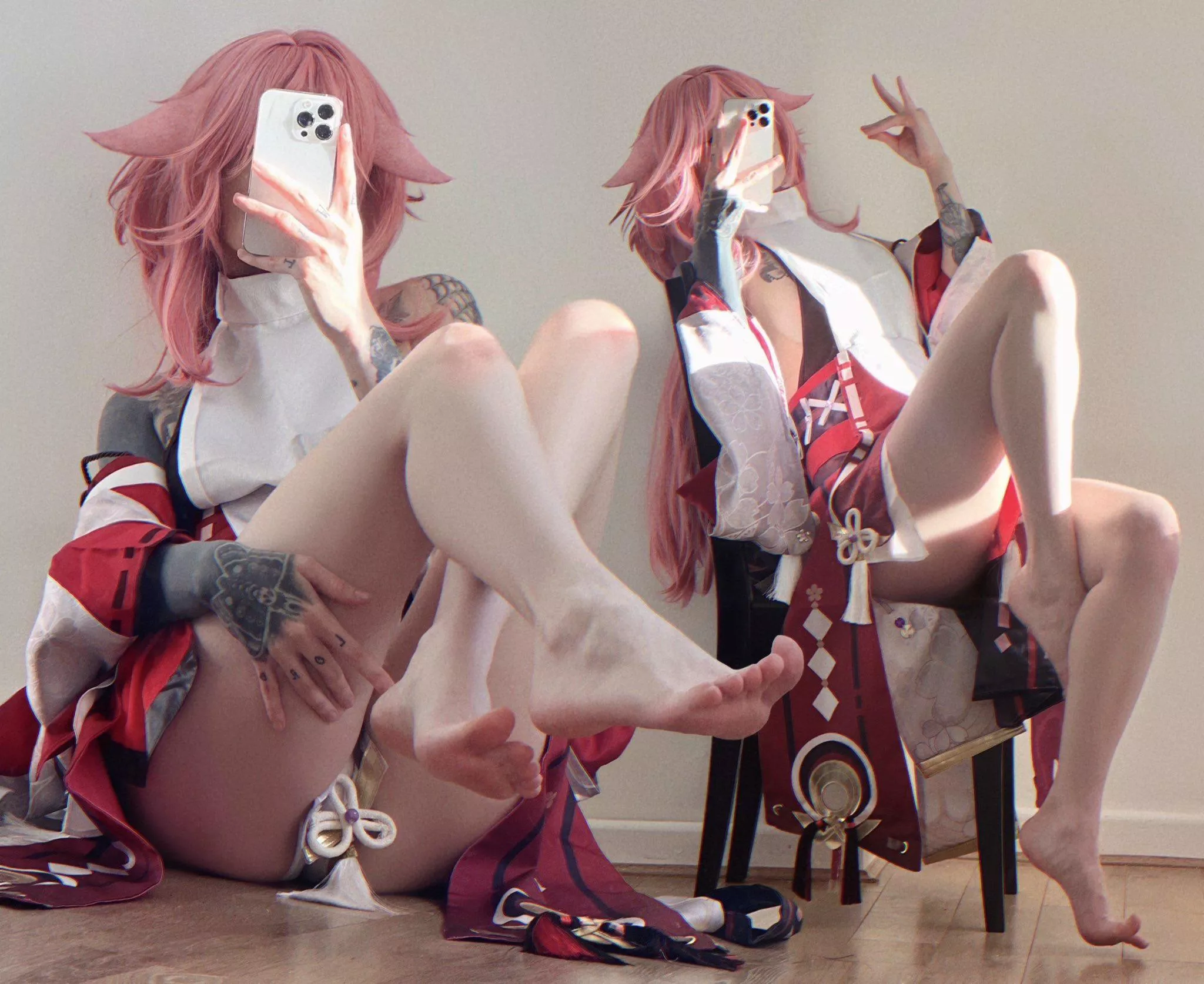 Yae Miko by Lunara_Fawn