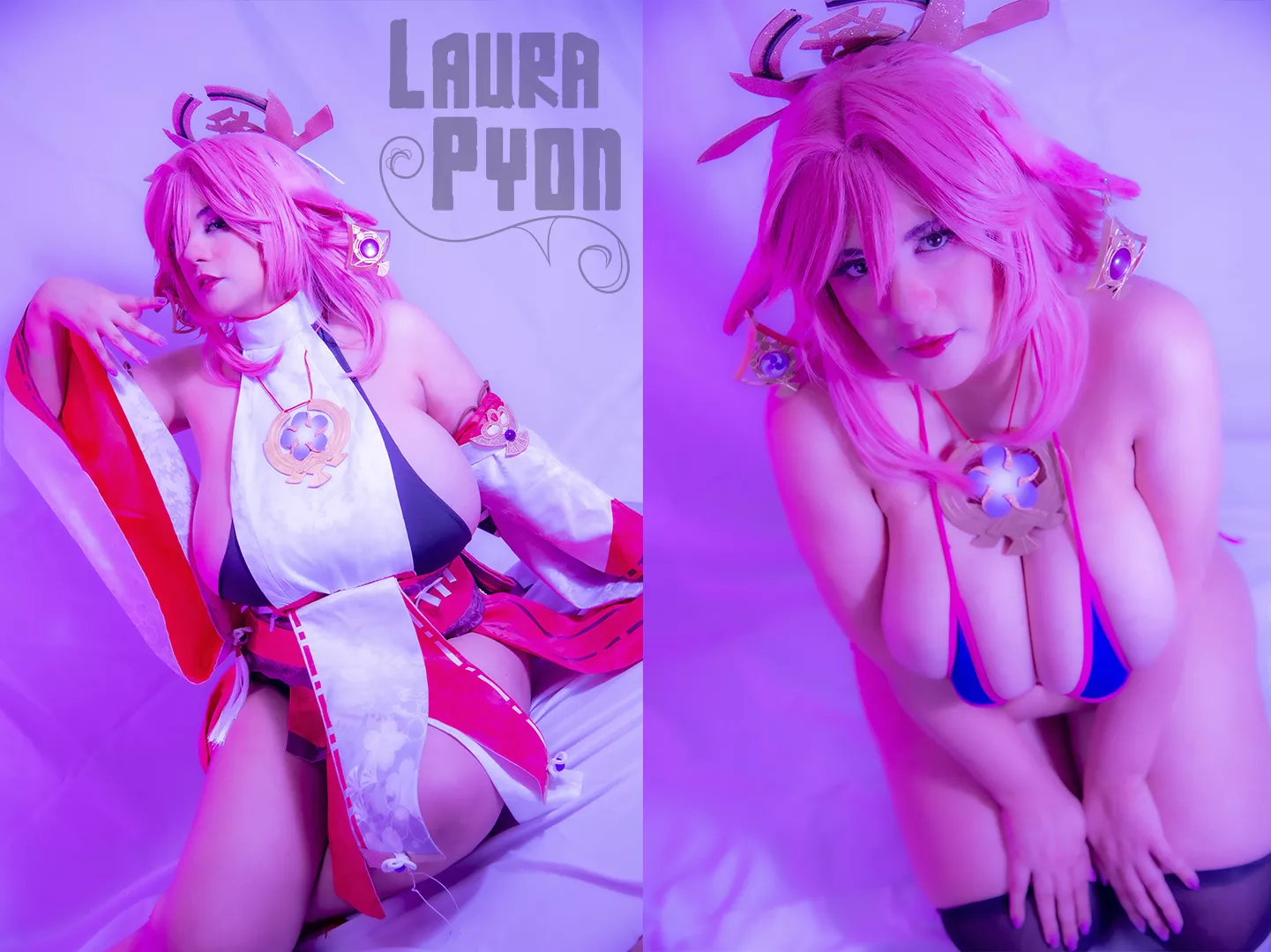 Yae Miko will please you now.. (Laura Pyon)