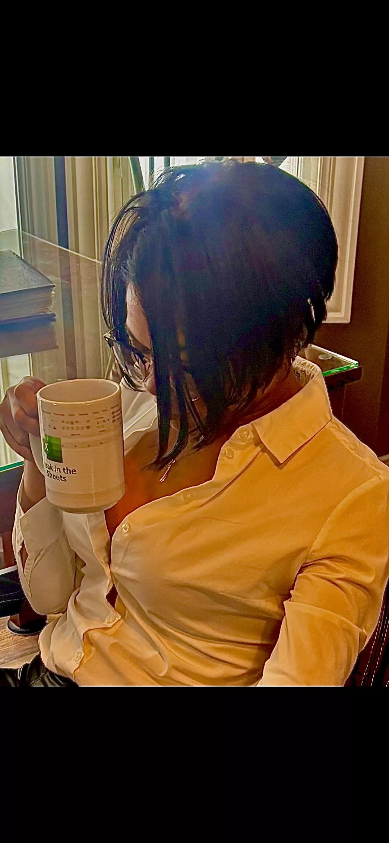 You belong under my desk 