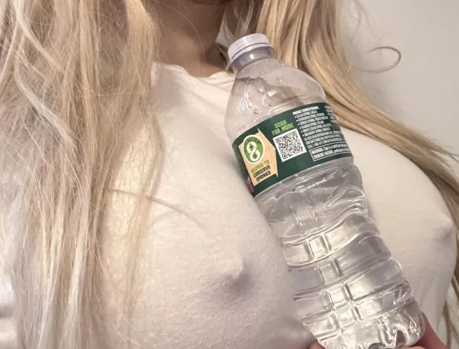 You look thirsty!! Want some water?