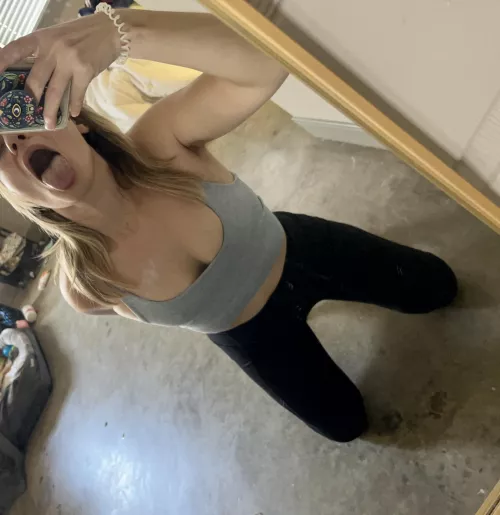 You said open wide 😇