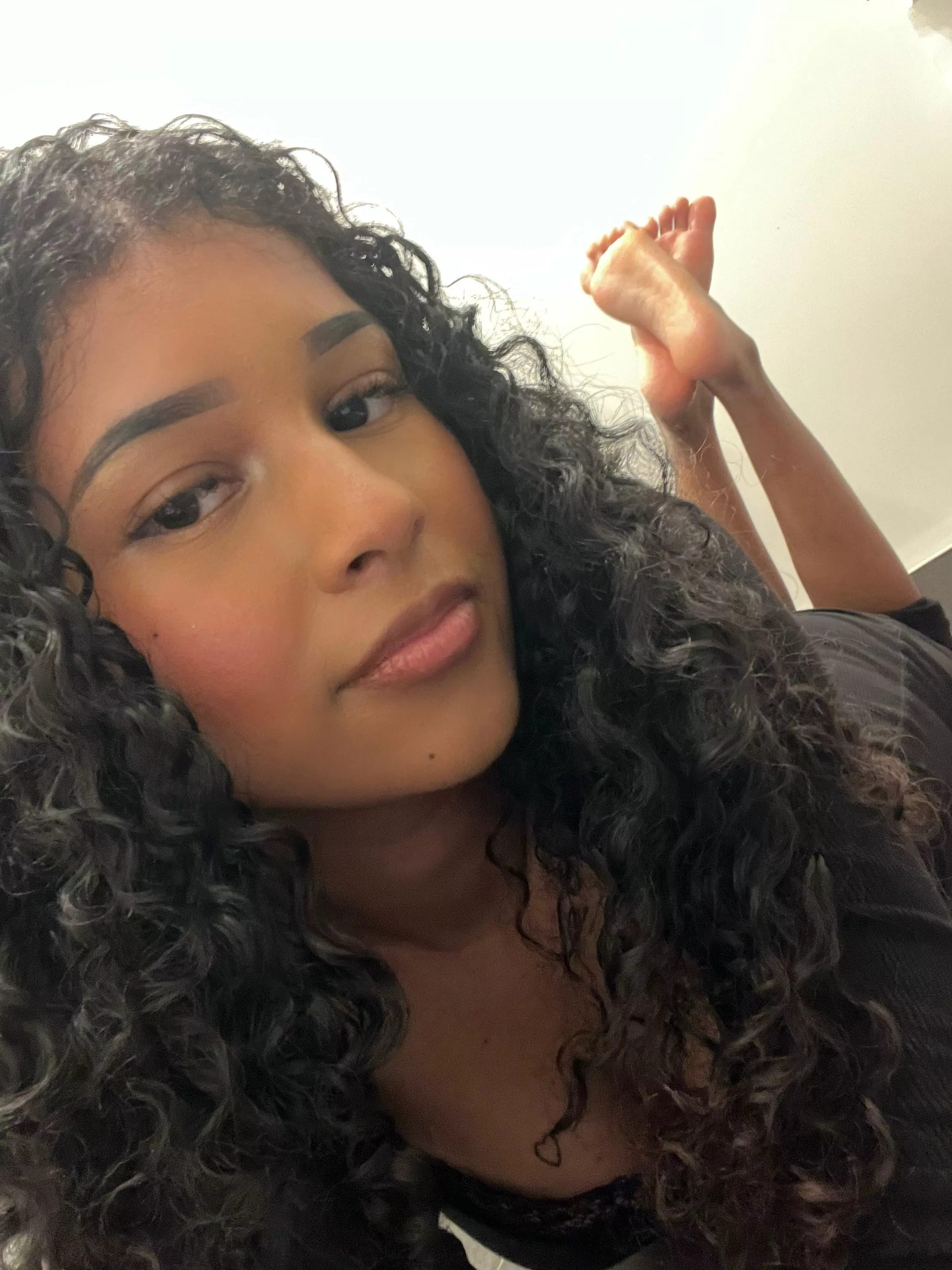 Your urge to surrender should be sparked by just one glance at my feet. I am everything that you need, you don't need to use that money for anything else.