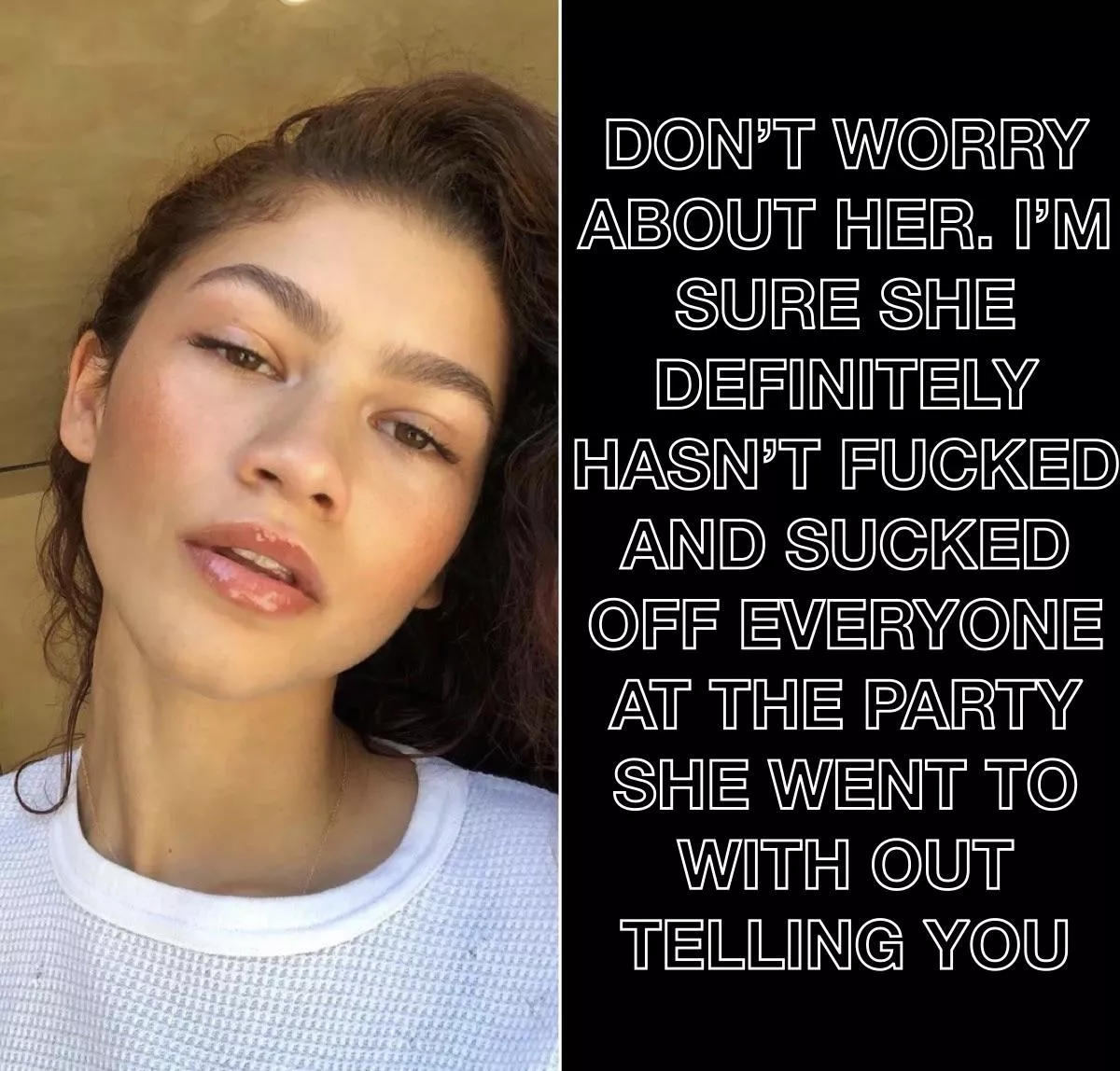 Zendaya Cheats On You 