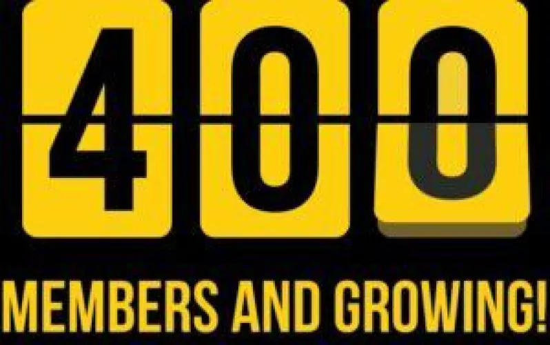 400 members