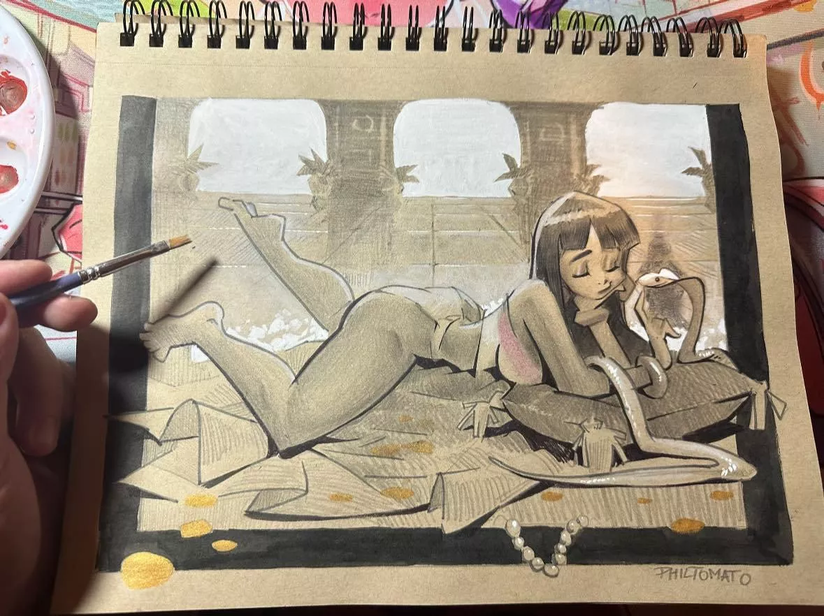 A cool Chel sketch I found on X   (Philtomato)
