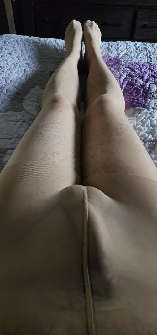 A needed day in pantyhose!