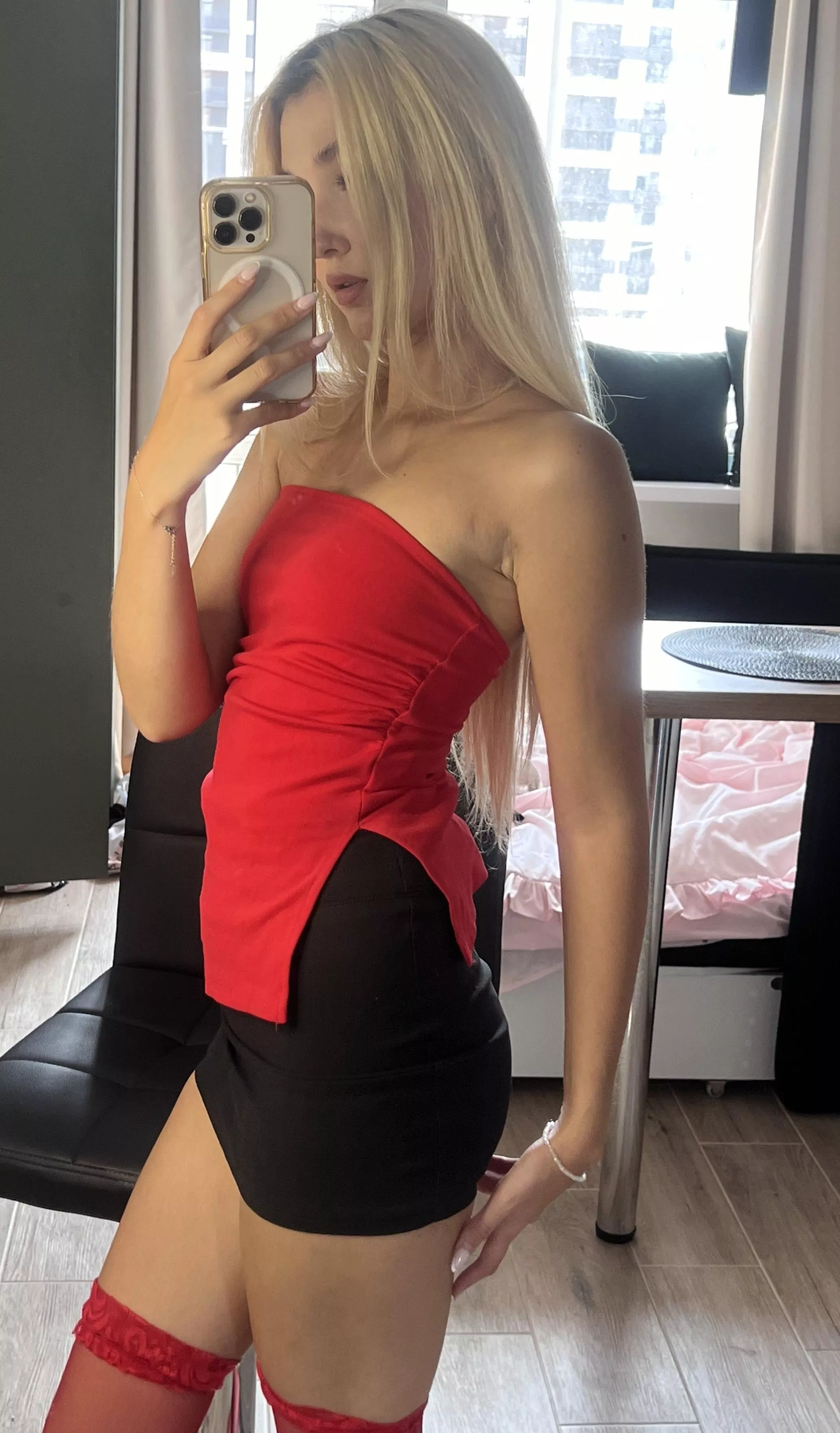 a sexy college girl wholl drive you crazy