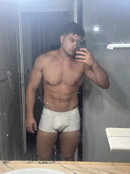 A sleepy boy down there
