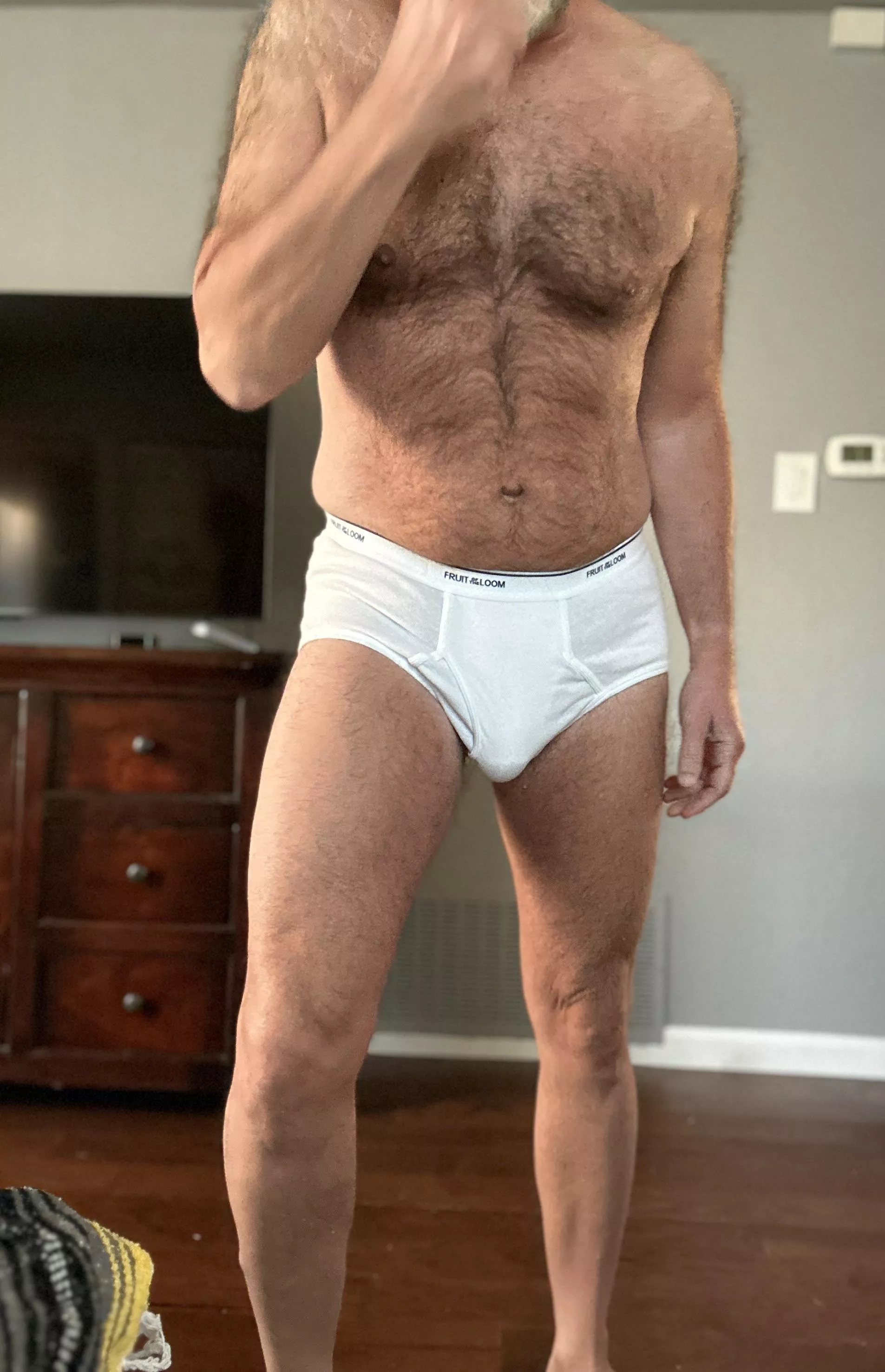 Age 61 basic white briefs