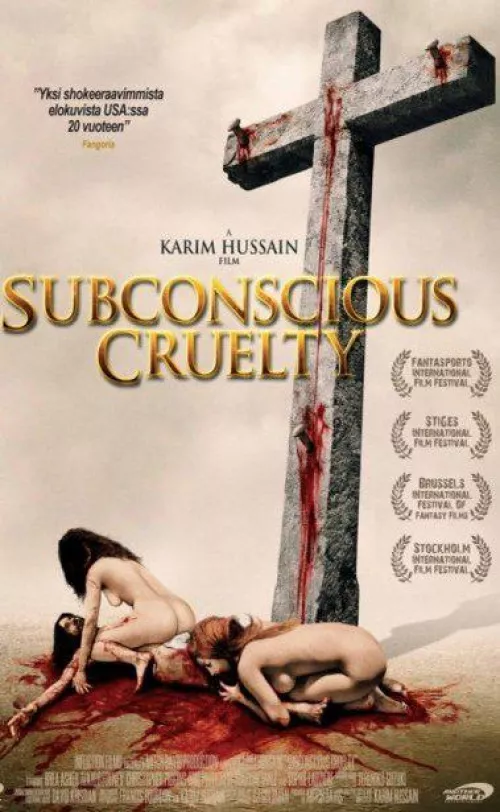 Alt cover for this horror film: Subconscious Cruelty (CA2001)