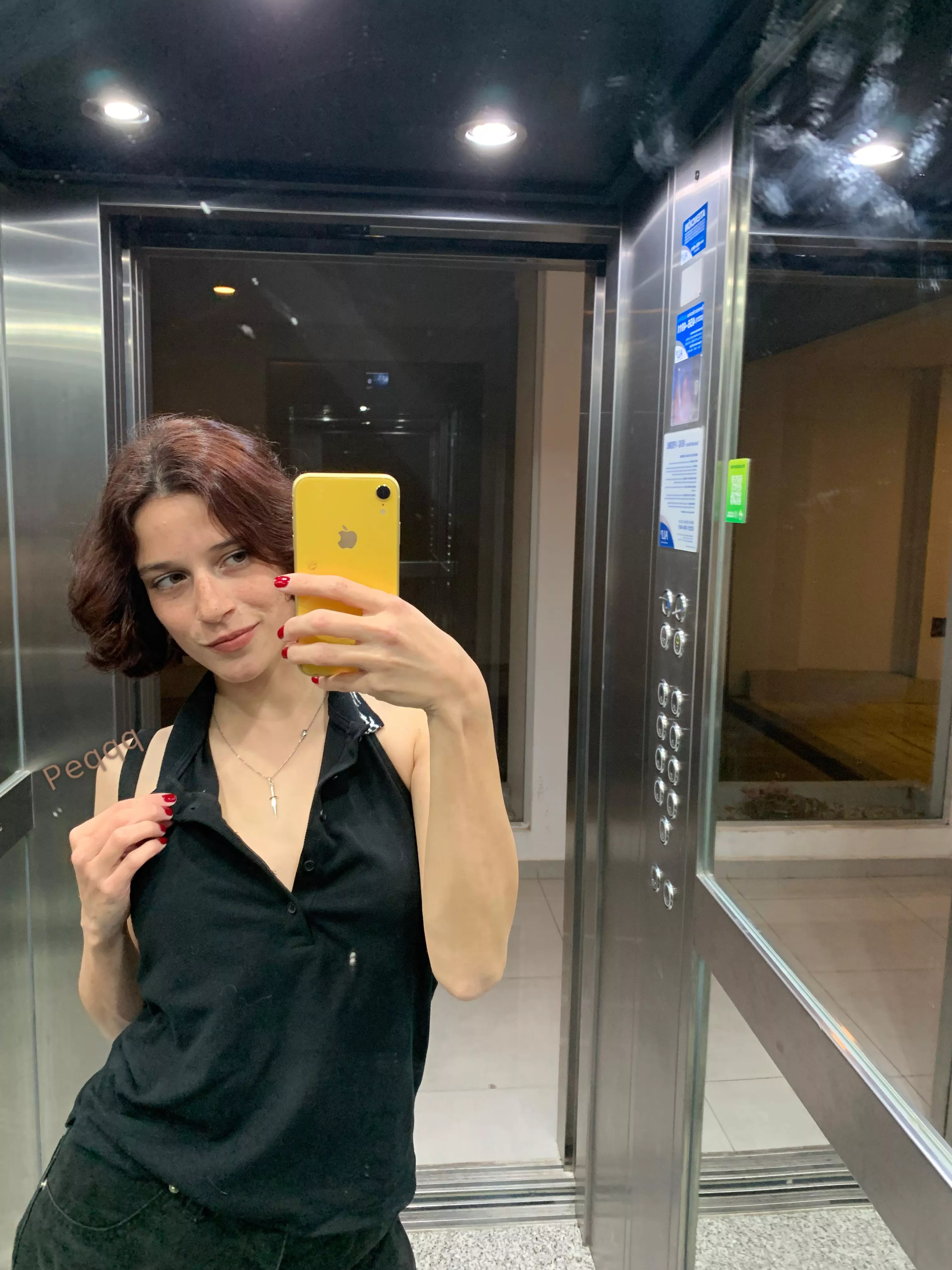 Always all black to go out partying