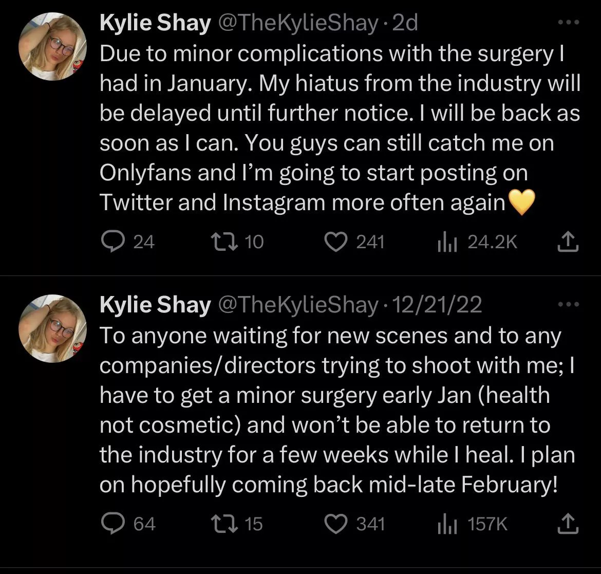 An update on her status