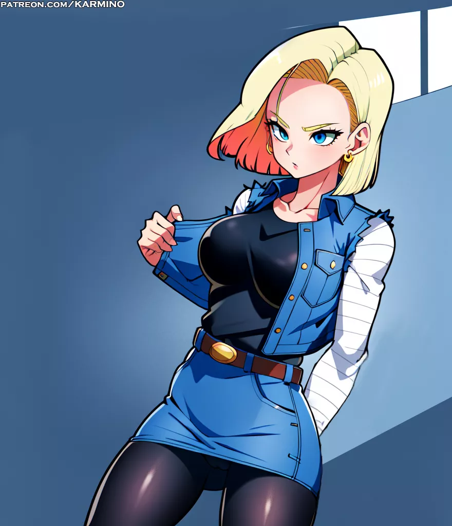 Android 18 | aigenerated (KARMINO) 