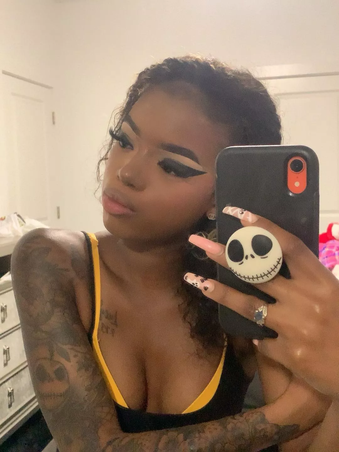 approach with worship, your money, then fuck off.