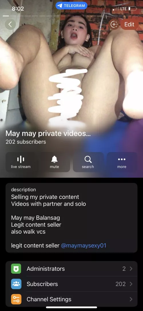 Available now for walk vcs content private channel tg @maymaysexy01 