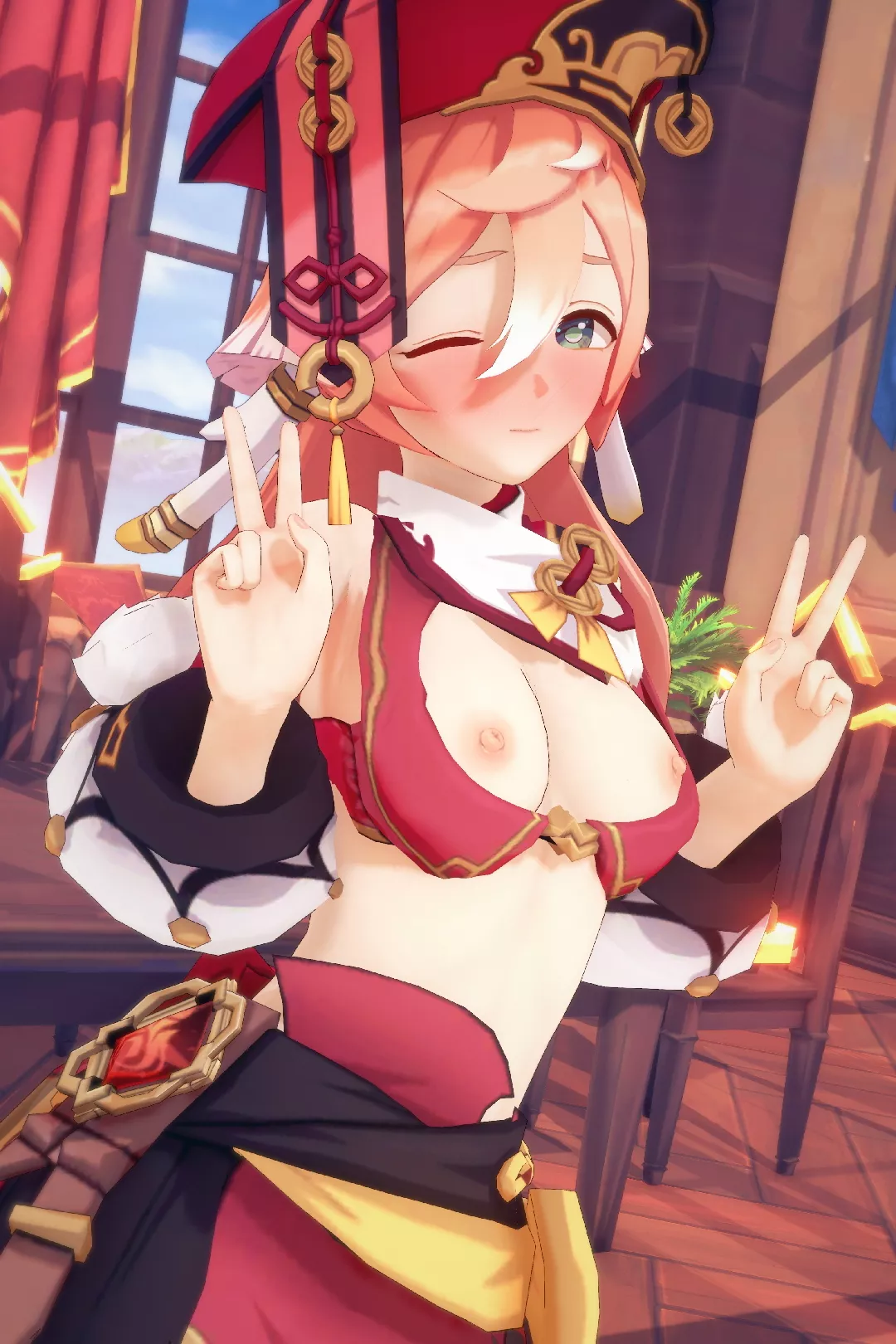 Beautiful Flat Chest