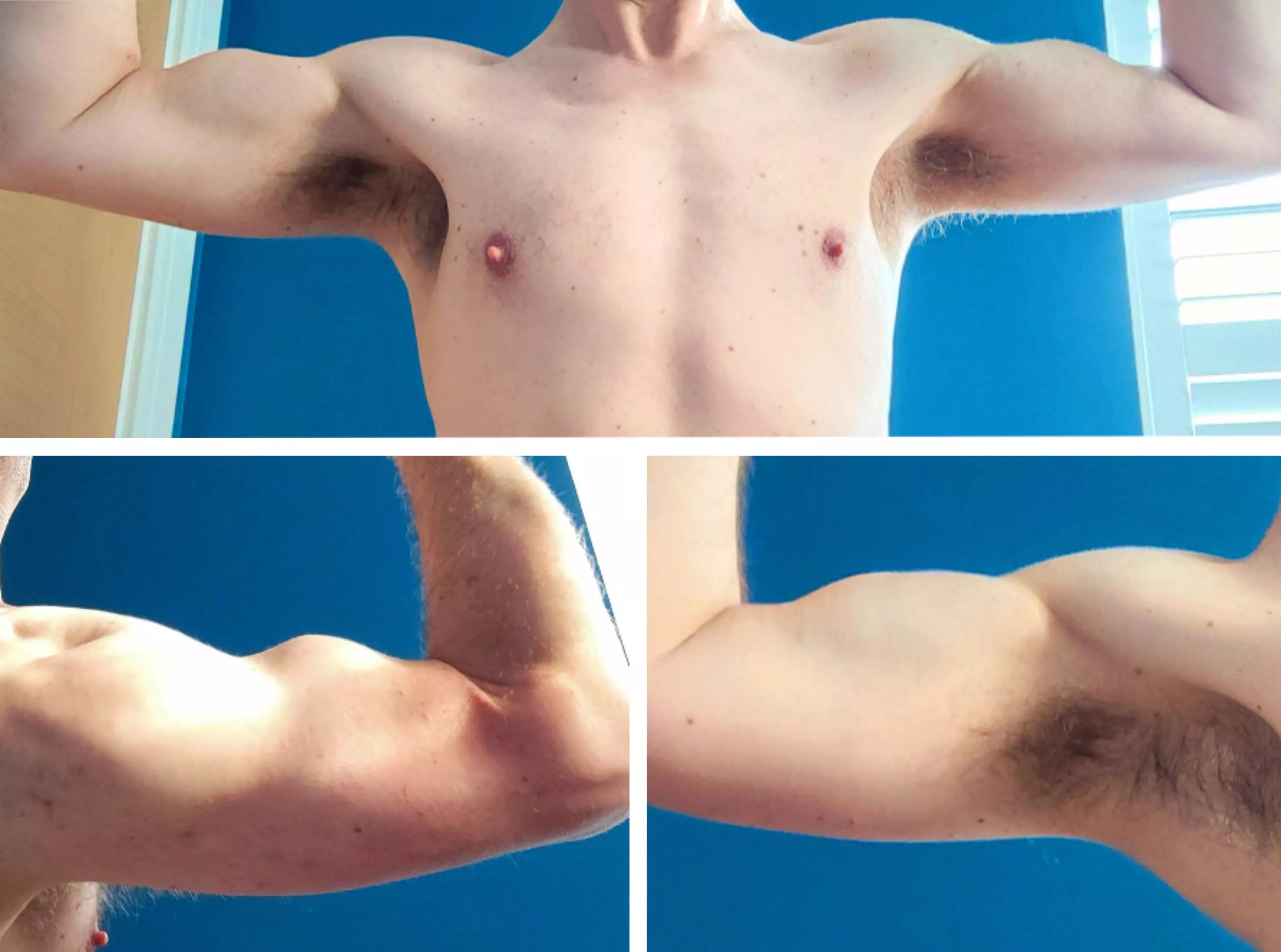 Biceps and pits in one 😋