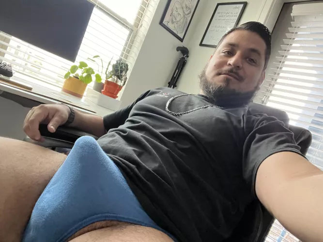 Blue briefs 