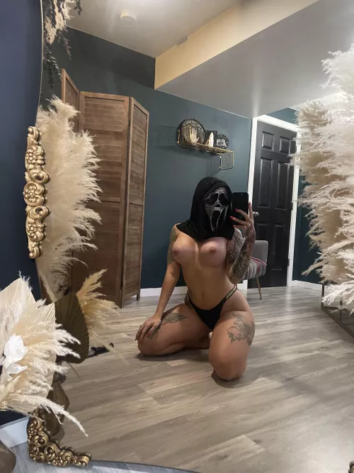 Can I ride your face while wearing this babe 