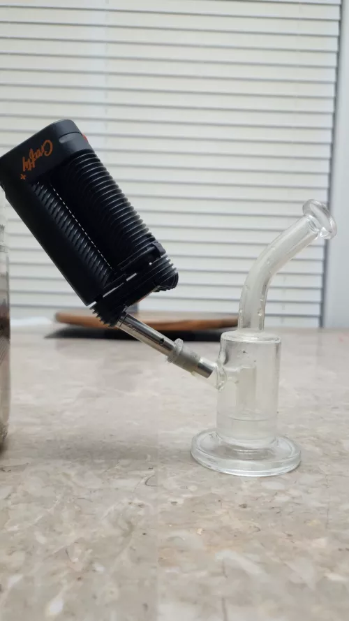 Crafty+ / Simrell Vortex / 10mm shortstop bubbler. 