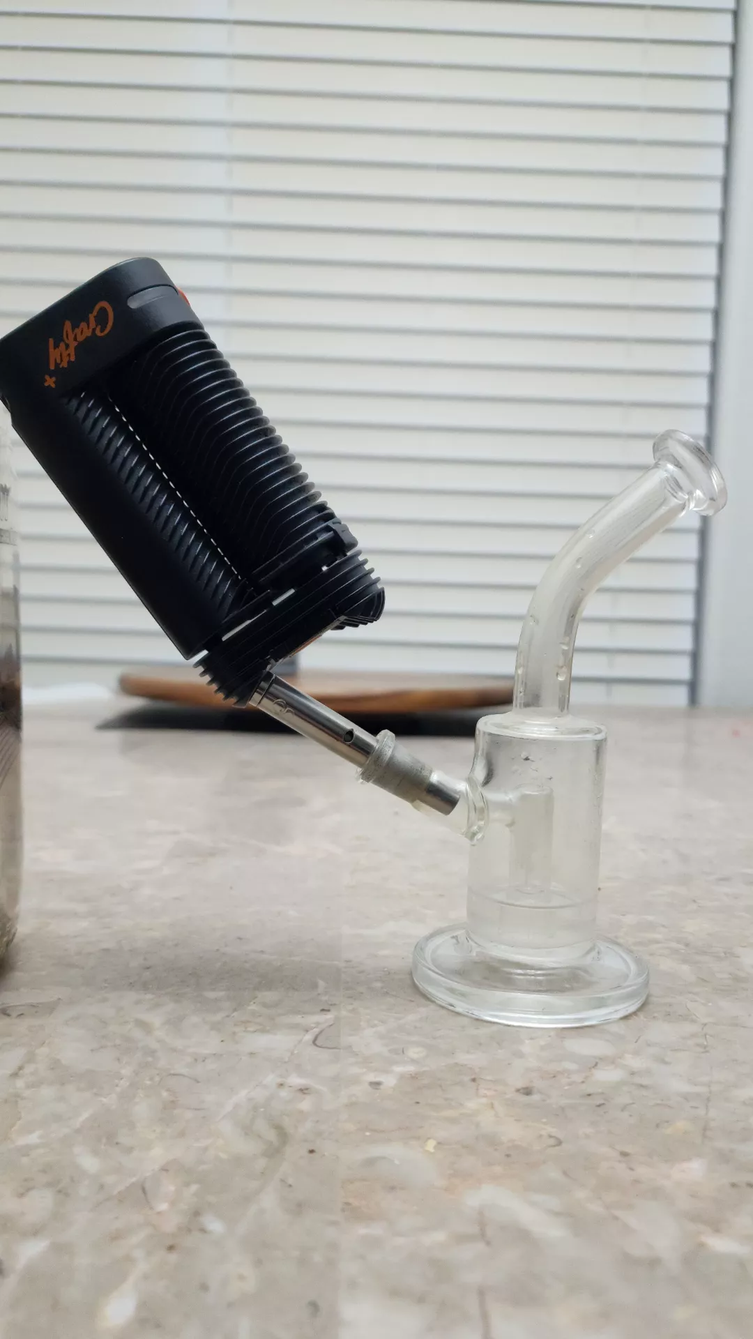 Crafty+ / Simrell Vortex / 10mm shortstop bubbler. 