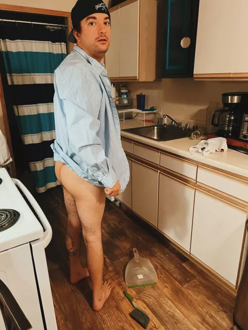 Cum home to a clean kitchen