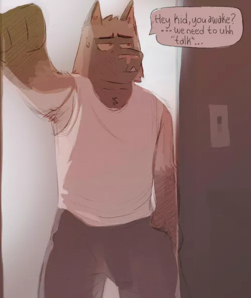 Dad Needs To Talk To You... (SobekDraws)