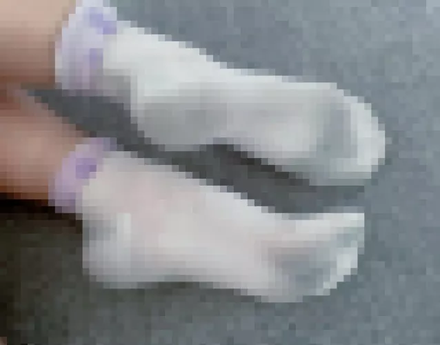 Day 9 of Socktober - Oops looks like I got them dirty…🖤🧦