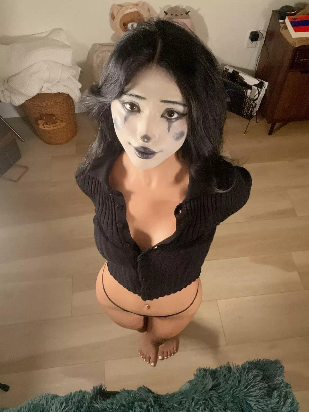 Do I look alt in the makeup?