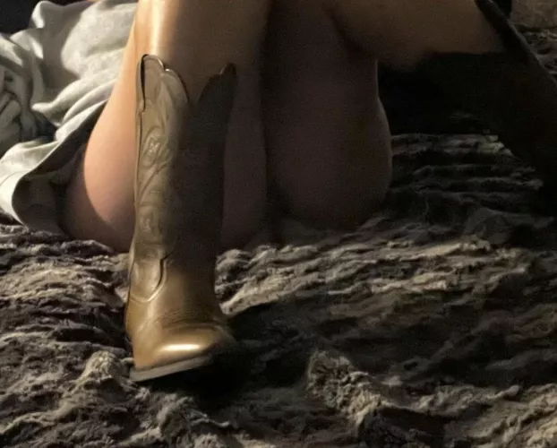 Do you like my new boots?