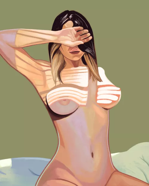 Drawing of Sarah lashe by me 