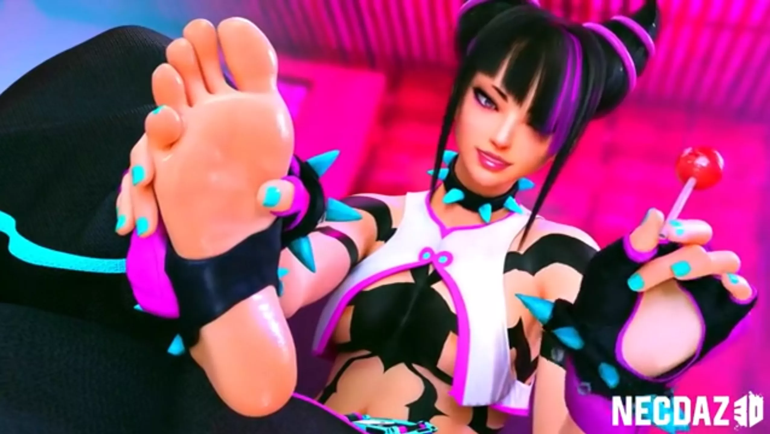 enjoy her feet and have good day! (NECDAZ3D)