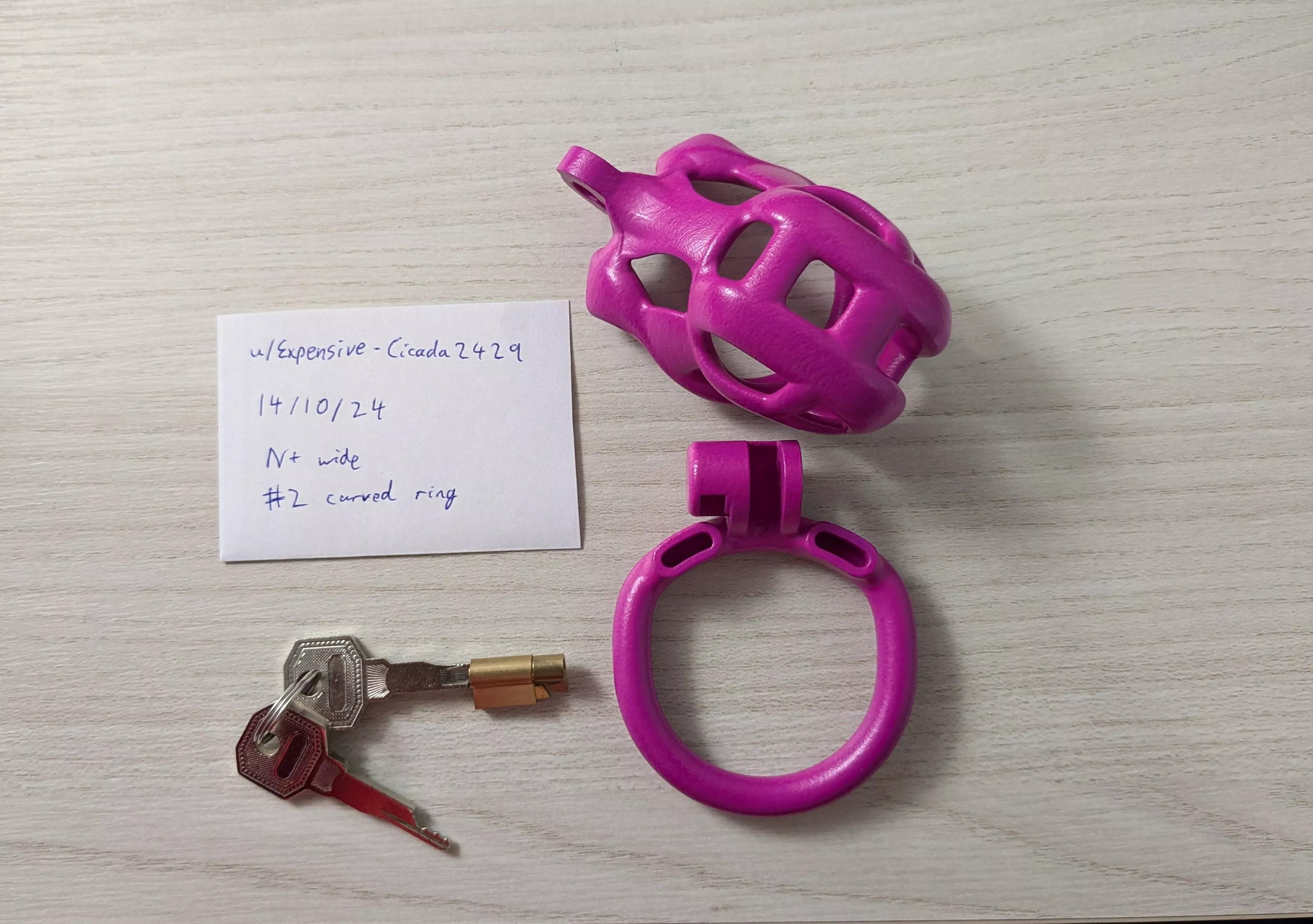 [EU] [N+ Wide Cage] [Size 2 Curved Ring] SELL