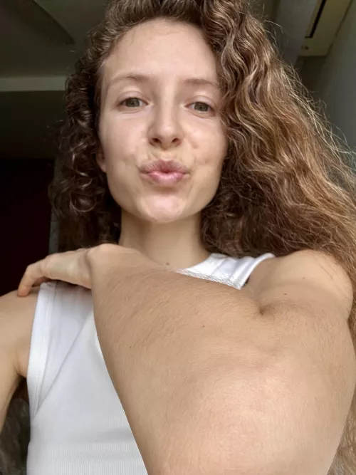 Extra blonde and fluffy [arms]