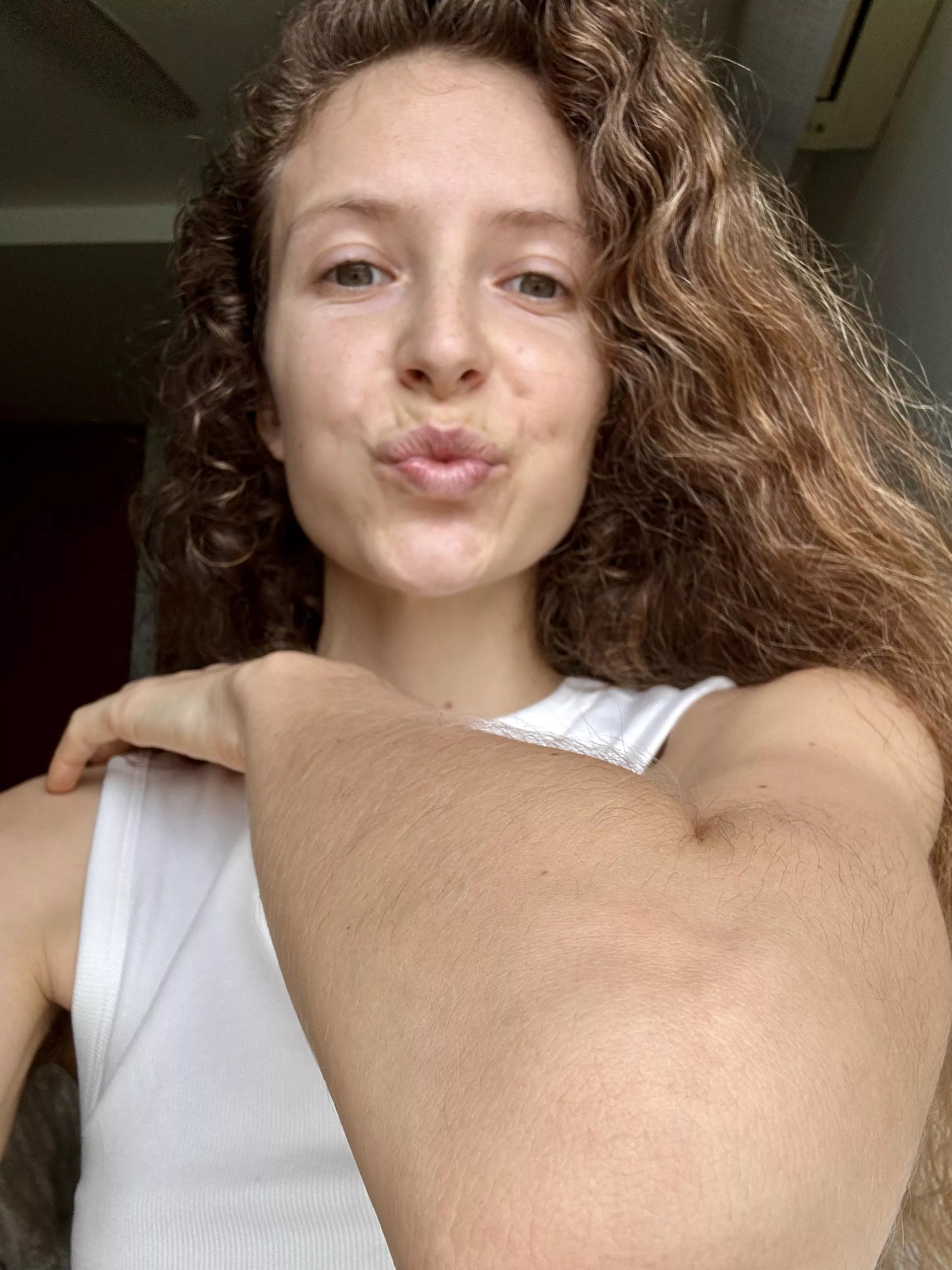 Extra blonde and fluffy [arms]