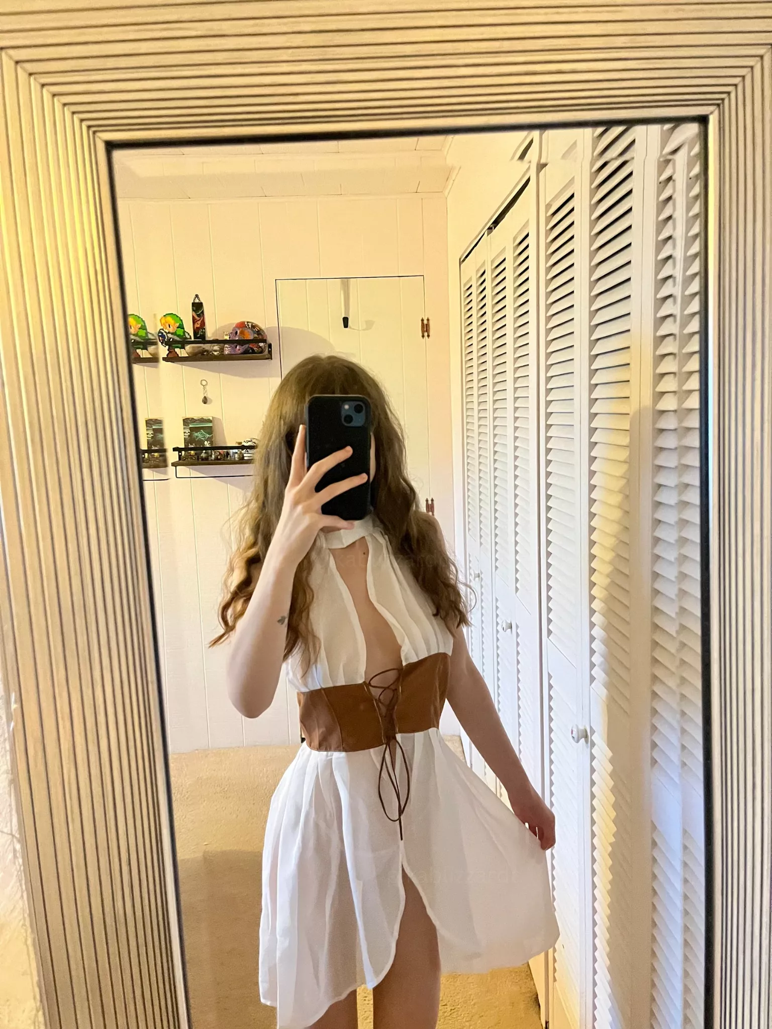 [F] This dress just makes me feel so cute