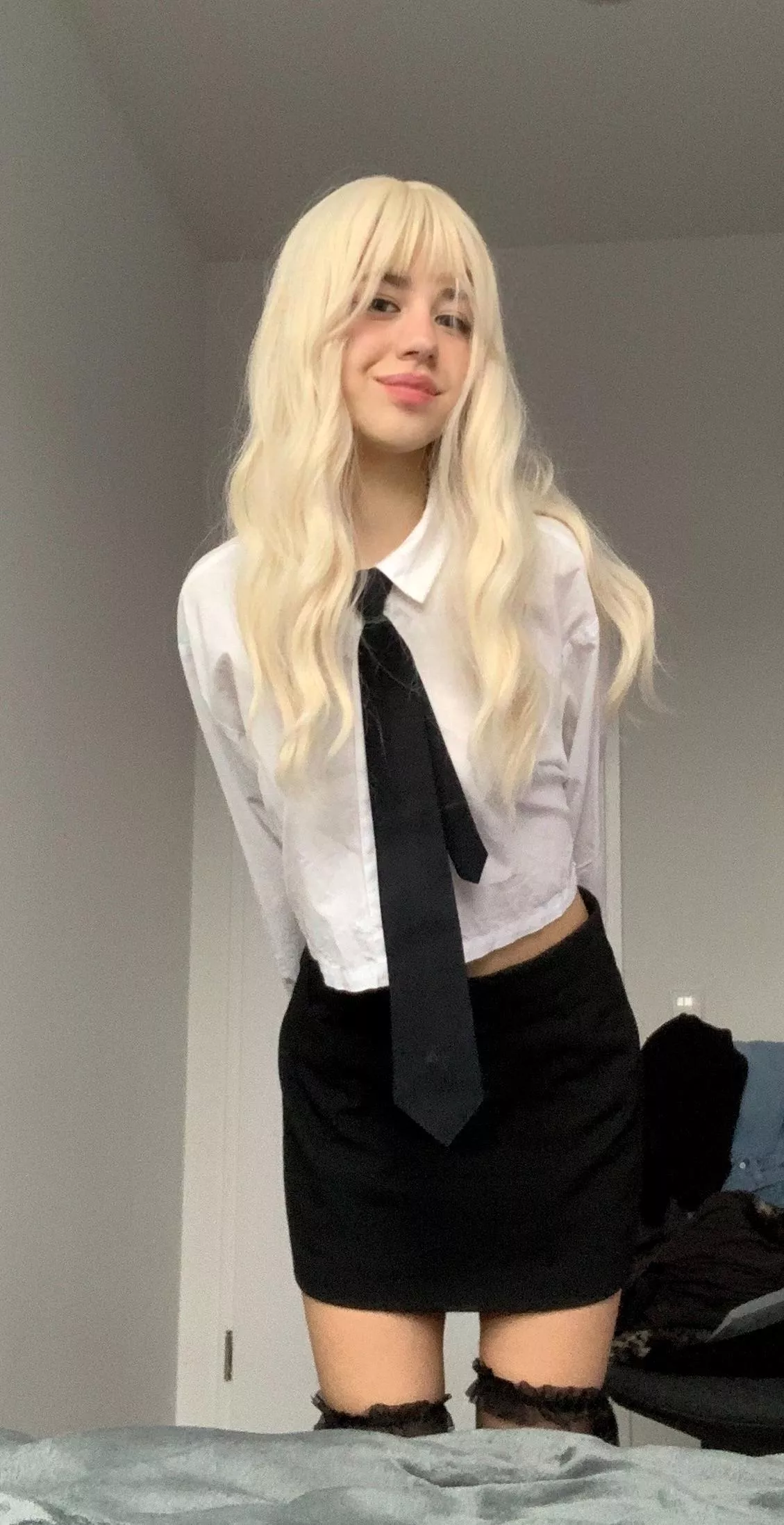 F18 do you like my roleplay outfit? I hope its tight enough for you 🎀